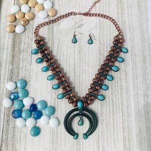 Western Jewelry , Squash Blossom jewelry.